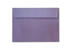 C6 purple metallic envelopes