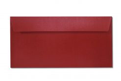 DL red metallic envelopes