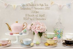 High Tea Invitations