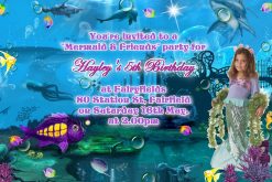 mermaid invitations